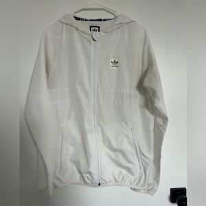Adidas Classic White Full-Zip Jacket